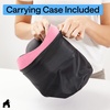 image:imageGORILLA GRIP Travel Neck Pillow for Airplanes Travel Essentials BlackPink