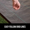 image:imageGORILLA GRIP Weed Barrier Landscape Fabric Heavy Duty Weed Control 3x50FT32 Oz Woven Polypropylene