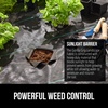 image:imageGORILLA GRIP Weed Barrier Landscape Fabric Heavy Duty Weed Control 3x50FT32 Oz Woven Polypropylene