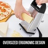 image:imageGORILLA GRIP XL 4Sided Stainless Steel BPAFree Cheese Grater BlackBlack