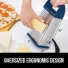 image:imageGORILLA GRIP XL 4Sided Stainless Steel BPAFree Cheese Grater BlackBlue