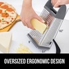 image:imageGORILLA GRIP XL 4Sided Stainless Steel BPAFree Cheese Grater BlackGray