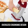 image:imageGORILLA GRIP XL 4Sided Stainless Steel BPAFree Cheese Grater BlackRed
