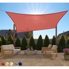 image:imageGORILLA GRIP Heavy Duty Sun Shade Sail for Outdoor Patio 12x12 FT GrayTerra