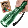 image:imageGORILLA GRIP Powerful LED Tactical Flashlight TurquoiseHunter Green