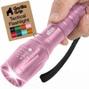 image:imageGORILLA GRIP Powerful LED Tactical Flashlight TurquoisePink