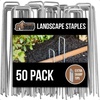 image:imageGORILLA GRIP Premium Landscape Staples 6 Inch Garden Stakes 50 Pack50 Pack