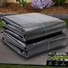 image:imageGORILLA GRIP Weed Barrier Landscape Fabric Heavy Duty Weed Control 3x50FT32 Oz Woven Polypropylene