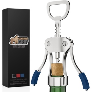 image:imageGORILLA GRIP BPAFree Wine Opener Corkscrew Multifunctional BlackBlue