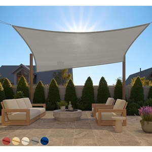 image:imageGORILLA GRIP Heavy Duty Sun Shade Sail for Outdoor Patio 12x12 FT GrayGraphite