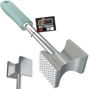 image:imageGORILLA GRIP Patented BPAFree DualSided Meat Tenderizer Mallet BlackMint