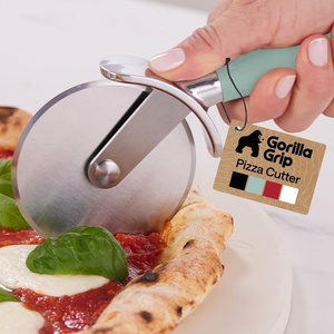 image:imageGORILLA GRIP Patented Stainless Steel Large Pizza Cutter Wheel BlackMint