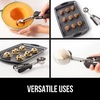 image:imageGORILLA GRIP 304 Stainless Steel Cookie Scoop 1 TBSP Scooper BlackBlack
