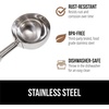 image:imageGORILLA GRIP 304 Stainless Steel Cookie Scoop 1 TBSP Scooper BlackBlack