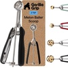 image:imageGORILLA GRIP 304 Stainless Steel Cookie Scoop 1 TBSP Scooper BlackBlack