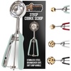 image:imageGORILLA GRIP 304 Stainless Steel Cookie Scoop 1 TBSP Scooper BlackMint