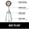 image:imageGORILLA GRIP 304 Stainless Steel Cookie Scoop 1 TBSP Scooper BlackMint