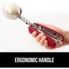 image:imageGORILLA GRIP 304 Stainless Steel Cookie Scoop 1 TBSP Scooper BlackRed