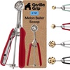 image:imageGORILLA GRIP 304 Stainless Steel Cookie Scoop 1 TBSP Scooper BlackRed
