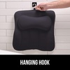 image:imageGORILLA GRIP Bath Pillow for Tub 6 Strong Suction Cups 4D Mesh BlueBlack