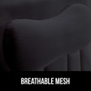 image:imageGORILLA GRIP Bath Pillow for Tub 6 Strong Suction Cups 4D Mesh BlueBlack