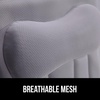 image:imageGORILLA GRIP Bath Pillow for Tub 6 Strong Suction Cups 4D Mesh BlueGray