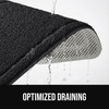image:imageGORILLA GRIP Exfoliating Bath and Shower Mat Textured Backing 30x16 GrayBlack