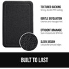 image:imageGORILLA GRIP Exfoliating Bath and Shower Mat Textured Backing 30x16 GrayBlack