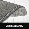 image:imageGORILLA GRIP Exfoliating Bath and Shower Mat Textured Backing 30x16 GrayGray