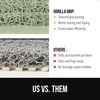 image:imageGORILLA GRIP Exfoliating Bath and Shower Mat Textured Backing 30x16 GraySage