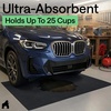 image:imageGORILLA GRIP Garage Floor Mat for Under Car Protection 35x28 BlackBlack
