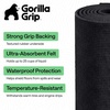 image:imageGORILLA GRIP Garage Floor Mat for Under Car Protection 35x28 BlackBlack