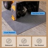 image:imageGORILLA GRIP Garage Floor Mat for Under Car Protection 35x28 BlackGray