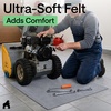 image:imageGORILLA GRIP Garage Floor Mat for Under Car Protection 35x28 BlackGray