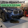 image:imageGORILLA GRIP Garage Floor Mat for Under Car Protection 35x28 BlackGray