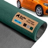 image:imageGORILLA GRIP Garage Floor Mat for Under Car Protection 35x28 BlackHunter Green