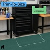 image:imageGORILLA GRIP Garage Floor Mat for Under Car Protection 35x28 BlackHunter Green