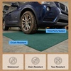 image:imageGORILLA GRIP Garage Floor Mat for Under Car Protection 35x28 BlackHunter Green