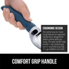 image:imageGORILLA GRIP Heavy Duty Ice Cream Scoop Professional Scooper BlackBlue