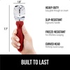 image:imageGORILLA GRIP Heavy Duty Ice Cream Scoop Professional Scooper BlackRed