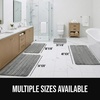 image:imageGORILLA GRIP Memory Foam Bathroom Rugs Absorbent Bath Mat 30x18 Gray