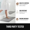 image:imageGORILLA GRIP Memory Foam Bathroom Rugs Absorbent Bath Mat 30x18 Gray