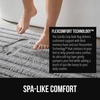 image:imageGORILLA GRIP Memory Foam Bathroom Rugs Absorbent Bath Mat 30x18 Gray