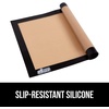 image:imageGORILLA GRIP Nonstick Silicone Baking Mats 2PK Half Sheet MintBlack
