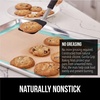 image:imageGORILLA GRIP Nonstick Silicone Baking Mats 2PK Half Sheet MintMint
