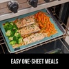 image:imageGORILLA GRIP Nonstick Silicone Baking Mats 2PK Half Sheet MintMint