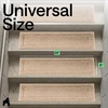 image:imageGORILLA GRIP Peel and Stick Stair Treads 8x28 Inches 15 Pack BeigeBeige