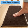 image:imageGORILLA GRIP Peel and Stick Stair Treads 8x28 Inches 15 Pack BeigeBrown