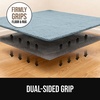image:imageGORILLA GRIP Premium Dual Sided Thick Rug Gripper Pad for Hardwood Floors Breathable Slip Resistant Pad Grips Under Carpet Area Rugs for Hard Surface Floor Protection Easy Trim Mats 2x3 BeigeGrey