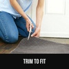 image:imageGORILLA GRIP Premium Dual Sided Thick Rug Gripper Pad for Hardwood Floors Breathable Slip Resistant Pad Grips Under Carpet Area Rugs for Hard Surface Floor Protection Easy Trim Mats 2x3 BeigeGrey